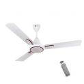 Orient Electric 1200 Mm Hector Deco| Ceiling Fan With Remote| Decorative Ceiling Fan With Stylish Ring & Trims| Saves Up To 50% On Electricity Bills| 5 Years Warranty Bldc Ceiling Fan| White