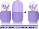 Jm Seller Ice Roller For Face , Neck And Body | For Puffy Eyes, Acne , Pimple (2 Pics)(10 G)