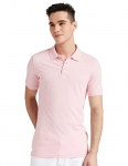 Amazon Brand – Symbol Men’S Cotton Rich Polo T Shirt | Collar Tshirts | Half Sleeves | Plain – Regular Fit (Pink_S)