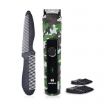 Havells Bt5113 Rechargeable Beard Trimmer,Super Fast Charge,Trimming Lengths Upto 13 Mm For Multiple Styles (Military) (Black&Green),Men