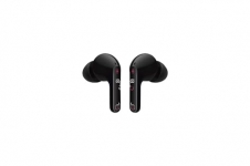 Lg Tone Free Hbs-Fn5U True Wireless Bluetooth Earbuds -Uvnano 99.9% Bacteria Free, Prestigious British Meridian Sound, Dual Microphones, Ipx4 Water Resistance, Total 18 Hours Battery Life(Black)