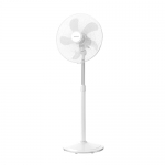 Polycab Optima Mini 400Mm Oscillating Pedestal Fan For Home, Office | High Speed & Air Thrust | Aerodynamic Blades With Cutting Edge Design | 100% Copper Winding Motor | 2 Years Warranty【White】