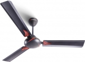 Longway Creta P1 1200 Mm 3 Blade Ceiling Fan(Ultra High Speed | Smoked Brown | Pack Of 1)