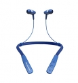 Plugtech Go Neck Pro Wireless Earphones. Bluetooth Earphones, Powerful Bass, Hd Sound, Upto 15Hrs Playtime, Charging Time Upto 4 Hrs And Proudly Made In India Blue