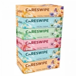 Careswipe 2 Ply Face Tissue Paper Box-100 Pulls Each Box (200 Sheets) Pack Of 6- Total (600 Pulls 1200 Sheets) Soft Tissues For Face | Hand Tissue Papers | Car Tissue Box | Tissue For Face