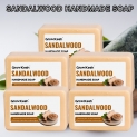 Growkesh Soap For Refreshing Bath | Sandalwood Soap | Bathing Soap(5 X 100 G)