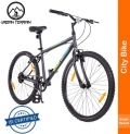 Urban Terrain By Cult Maza Cycles For Men With Cycling Event & Ride Tracking App 26 T Hybrid Cycle/City Bike(Single Speed, Blue, Rigid)