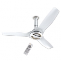 Bajaj Arioso Luxe 1200Mm (48″) Bldc Ceiling Fans For Home|Bee 5 Stars Rated Energy Efficient Ceiling Fan|Aerodynamically Designed Blades|Adjustable Canopy|Rf Remote|2-Yr Warranty|White & Nickel