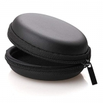 Crossvolt Hard Carrying Case Portable Protection Storage Bag For Earphone Headset Black – (1 Psc)