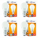 Wipro Garnet 10W Led Bulb For Home & Office |Cool Day White (6500K) | B22 Base|220 Degree Light Coverage |4Kv Surge Protection |400V High Voltage Protection |Energy Efficient | Pack Of 4