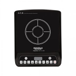 Maharaja Whiteline Superion 12Dx Neo Plus Induction Stove With Pan Sensor Technology With 7 Preset Indian Menus – Black, 1200W