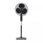 Orient Electric Stand 32 Trendz Pedestal Fan | Reduced Noise With Innovative Ct Technology | Stand Fan For Home With 1330 Rpm Motor Speed | 2-Year Warranty (Slate Grey)