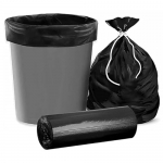 Perpetual Garbage Bags | Medium 90 Pcs (30 Pcs X Pack Of 3 Rolls) | | Dustbin Covers For Wet & Dry Waste – (Black-19 X 21 Inch)