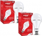 Eveready 9W Inverter Bulb Pack Of 2 4 Hrs Bulb Emergency Light(White)