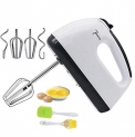 Easymart 260 Watt Hand Blender Mixer Electric Egg Beater For Cake Making And Beater For Whipping Cream Beater For Mix Cream Beater For Kitchen With 7 Speed With Spatula And Oil Brush