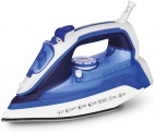 Kent Luxe Steam Iron|Powerful Steam|Non-Stick Soleplate|Vertical &Horizontal Ironing 2200 W Steam Iron(Blue)