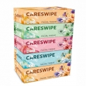 Careswipe 2 Ply Face Tissue Paper Box-100 Pulls Each Box (200 Sheets) Pack Of 5-Total (500 Pulls 1000 Sheets) Soft Tissues For Face | Hand Tissue Papers | Car Tissue Box | Tissue For Face