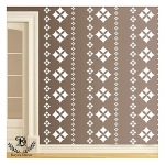 Kayra Decor Stencil For Wall Painting – Modern Design Pack Of 1, 16 Inch X 24 Inch (Khs226)