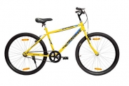 Hercules Dynor Rf 26T Single Speed Road Cycle ( Canary Yellow ,Ideal For : 12+ Years ,Brake : V Brake, Frame: 18 Inches Steel) Ideal For : Unisex Adult, Rigid