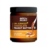 Open Secret Peanut Butter | 950G | Peanut Butter Chocolate Flavour, High Protein Peanut Butter With 30G Protein, Peanut Butter Unsweetened, Vegan, Cholesterol Free, Zero Trans Fat, No Added Sugar