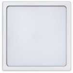 Eveready 12W Led Recessed Backlit Panel | Square Shape | Lightweight & Fire Retardant Pc Body | Aesthetic Matte Finish | 80Lm/W | 4Kv Surge Protection | White