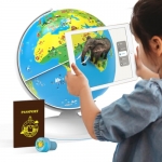 Playshifu Educational Globe For Kids With 1000+ Facts On Animals, Places, Monuments And More – Orboot Earth Augmented Reality Based Fun Learning, Interactive Game ( 4-10 Years)