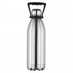 Usha Shriram Insulated Stainless Steel Water Bottle | Water Bottle For Home, Office & Kids | Hot For 18 Hours, Cold For 24 Hours | Rust-Free & Leak-Proof (2L, Pack Of 1)