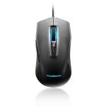 Lenovo Ideapad M100 Ergonomic, Ambidextrous Usb Rgb Gaming Mouse With Micro Switches With 10M Clicks Lifecycle, On-The-Fly Dpi Upto 3200 Dpi, 7 Button, 7 Colors In Cycle Led