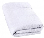 Urbane Home 400 Gsm Cotton Bath Towel | Super Absorbent Towel | Bath Towel For Men And Women | Lightweight & Odour Free | Pack Of 1 I White