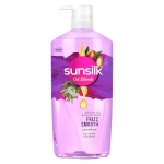 Sunsilk Argan Oil & Rosemary Frizz Smooth Oil Blends Shampoo | For Frizzy Hair | With No Added Parabens | 700 Ml