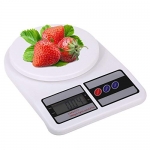 Generic Electronic Kitchen Digital Weighing Scale, Multipurpose (White, 10 Kg)