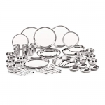 Neelam Stainless Steel Premium Dinner Set (Set Of 50 Pcs)