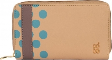 Baggit Women Casual Beige Artificial Leather Wallet(6 Card Slots)