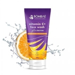 Bombae Vitamin C+ Facewash | Glowing Skin For All Skin Types | With Kakadum Plum And Niacinamide | Reduces Acne | 100G