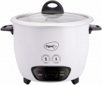 Pigeon Joy Single Pot 
Automatic Multi Cooker Warmer Electric Rice Cooker With Steaming Feature(1 L, White, Pack Of 3)