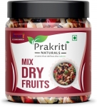 Prakriti Naturals Mix Dry Fruits | Nut Mix Almonds, Apricots, Cashews, Raisins, Kiwi, Walnuts(250 G)