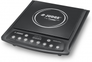 Judge By Prestige Optima Plus 1600W Indian Menu Options Convenient Timer Function Induction Cooktop(Black, Push Button)