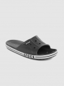 Crocs Men Bayaband Slide Slides(Black , 6)